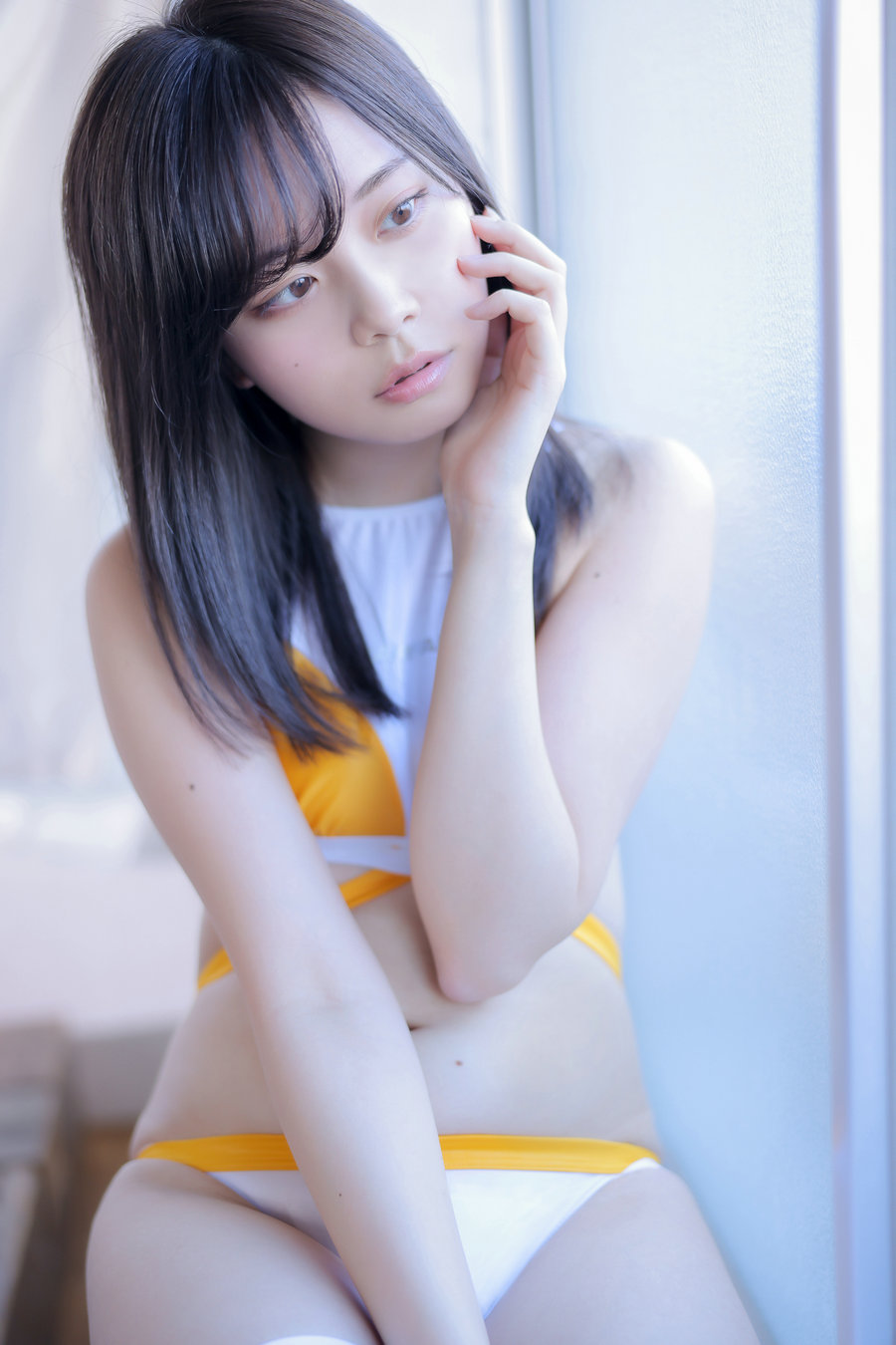 [Cosplay][Himarom] Mimiko Hinaki 姫綺みみこ - Wet color swimming race 濡色競泳 [198P319MB]