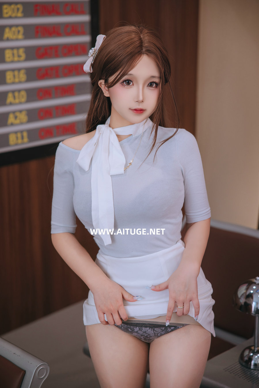 Cosplay日奈娇 - 国际航班 [186P5V-1.88GB]