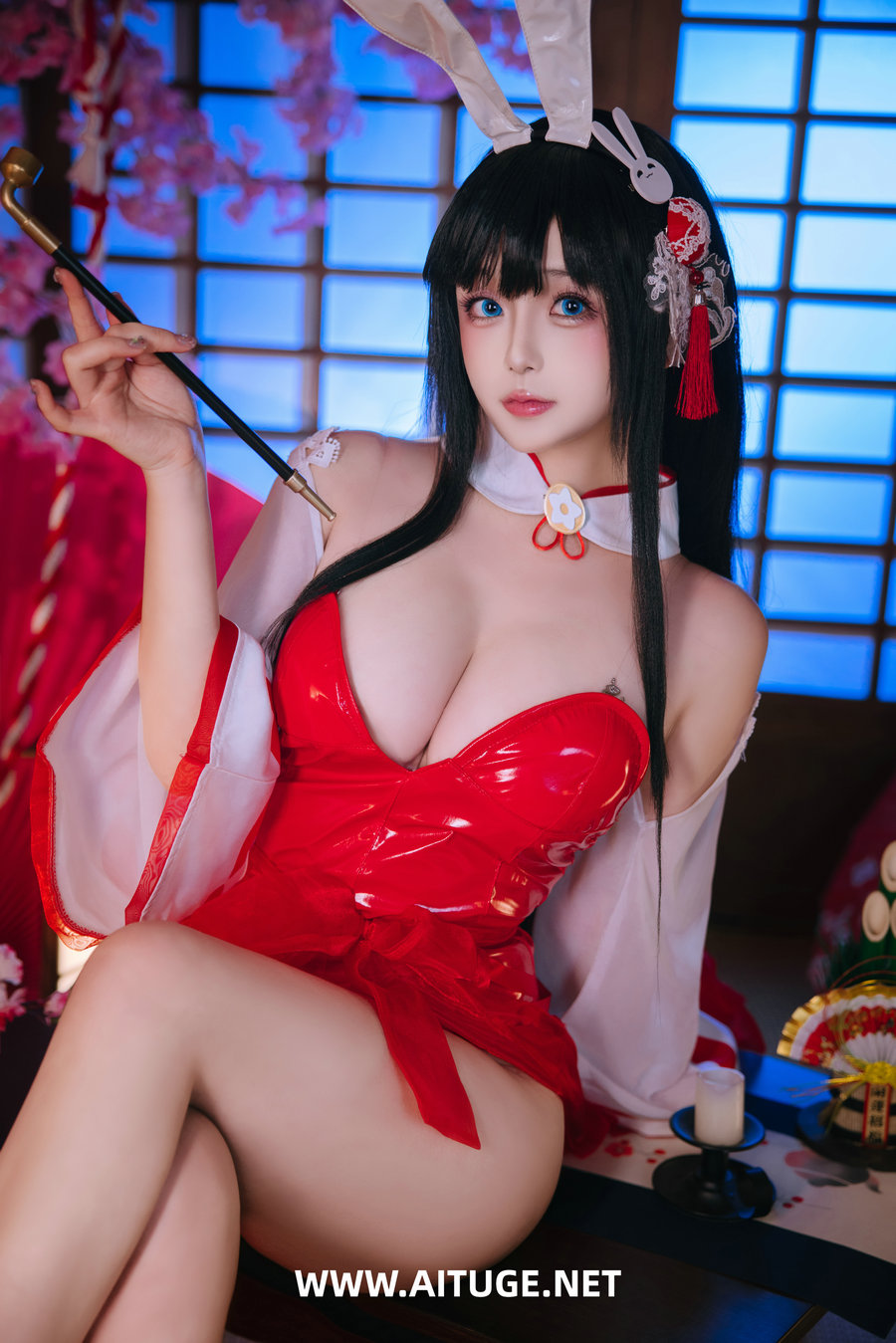 Cosplay日奈娇 - 大山兔女郎 [46P-375MB]