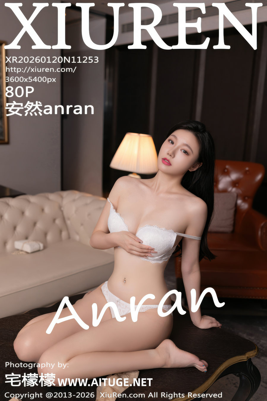 [秀人美媛馆] 2026.01.20 No.11253 安然anran [80P775MB]
