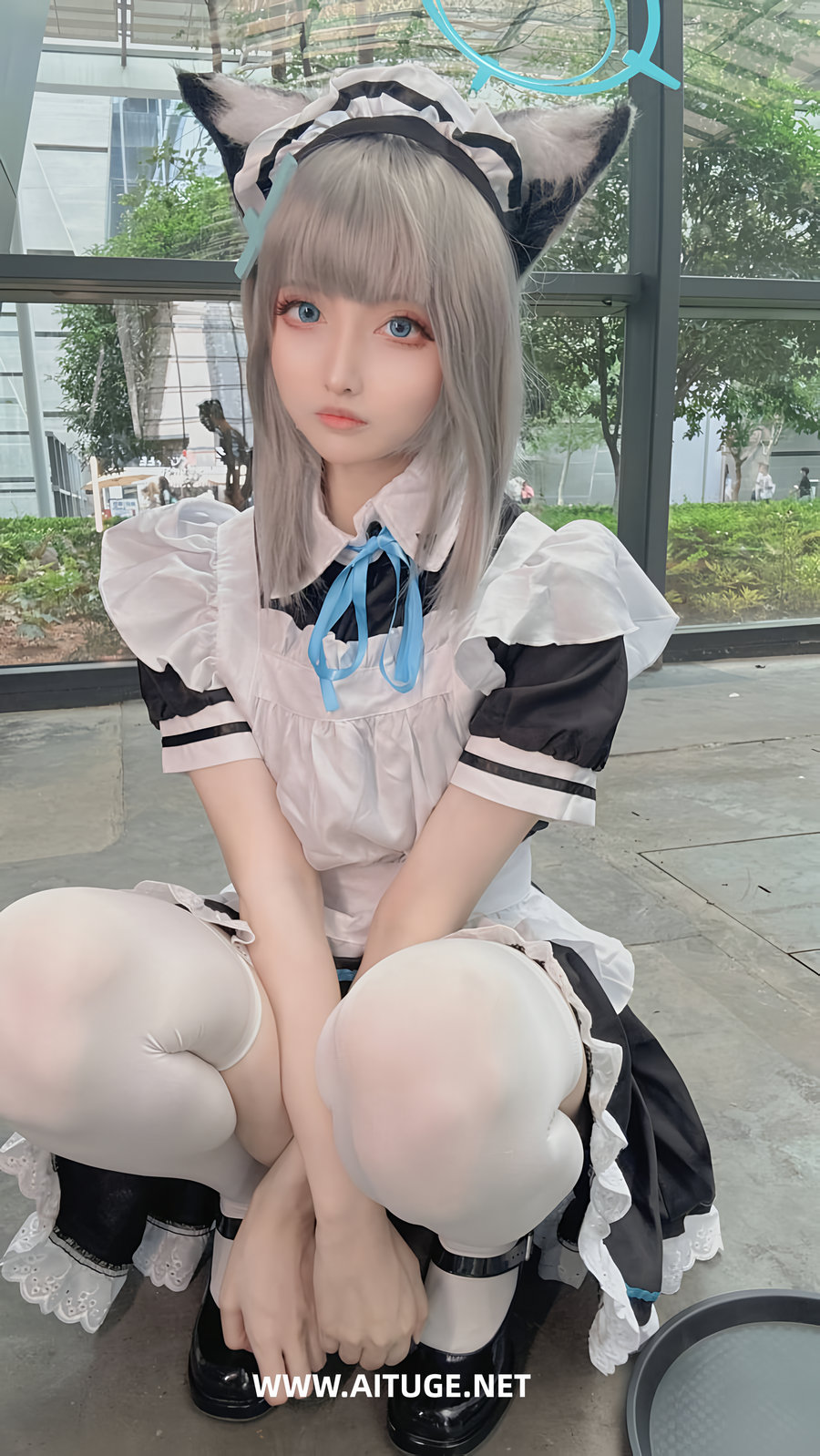 山崎怜Rei - 蔚蓝档案 砂狼白子 [61P1V-920MB]