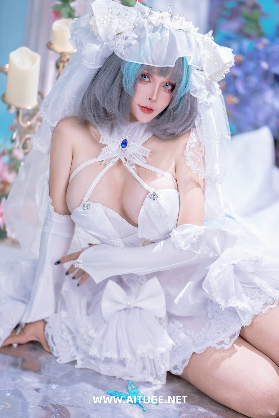 Sayo Momo - Bride Cheshire [20P-165MB]