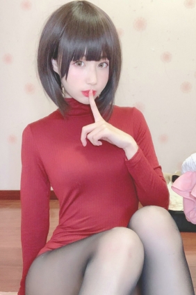 西园寺南歌写真 - 红色毛衣 [36P-1.00GB]