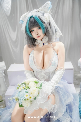 宝钡bei - 碧蓝航线 柴郡 誓约花嫁 [42P-493MB]